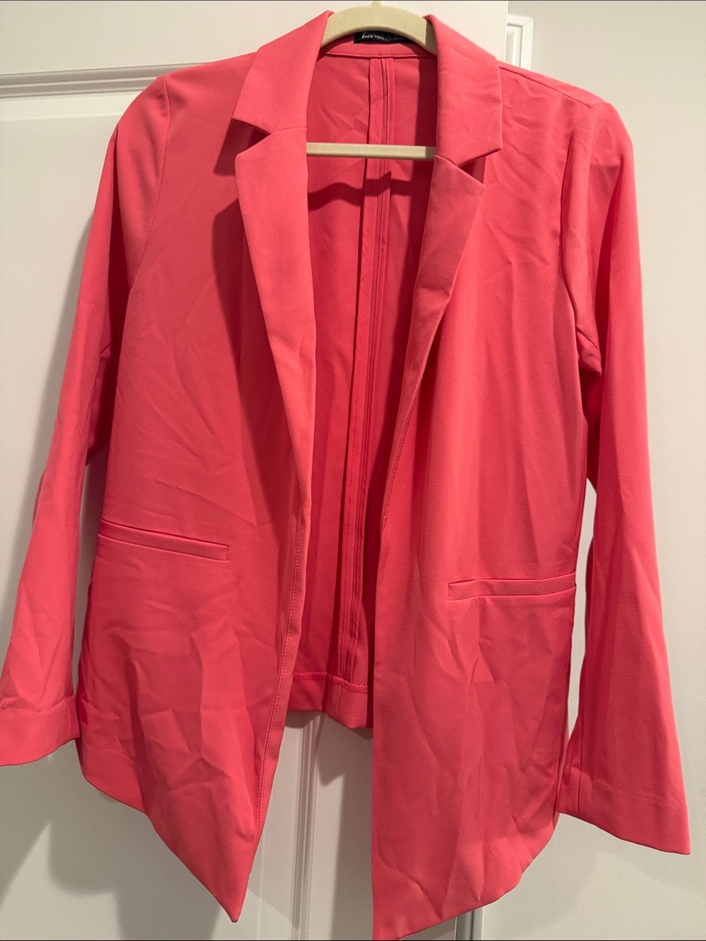 Tailored Coral Blazer Jacket for Women - Picture 1 of 1